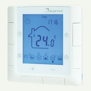 Elektroninis programuojamas termoreguliatorius/termostatas ELR-20