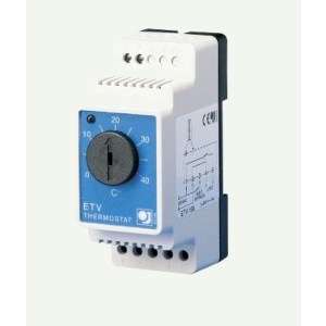 Elekroninis termostatas DIN-šina ETV